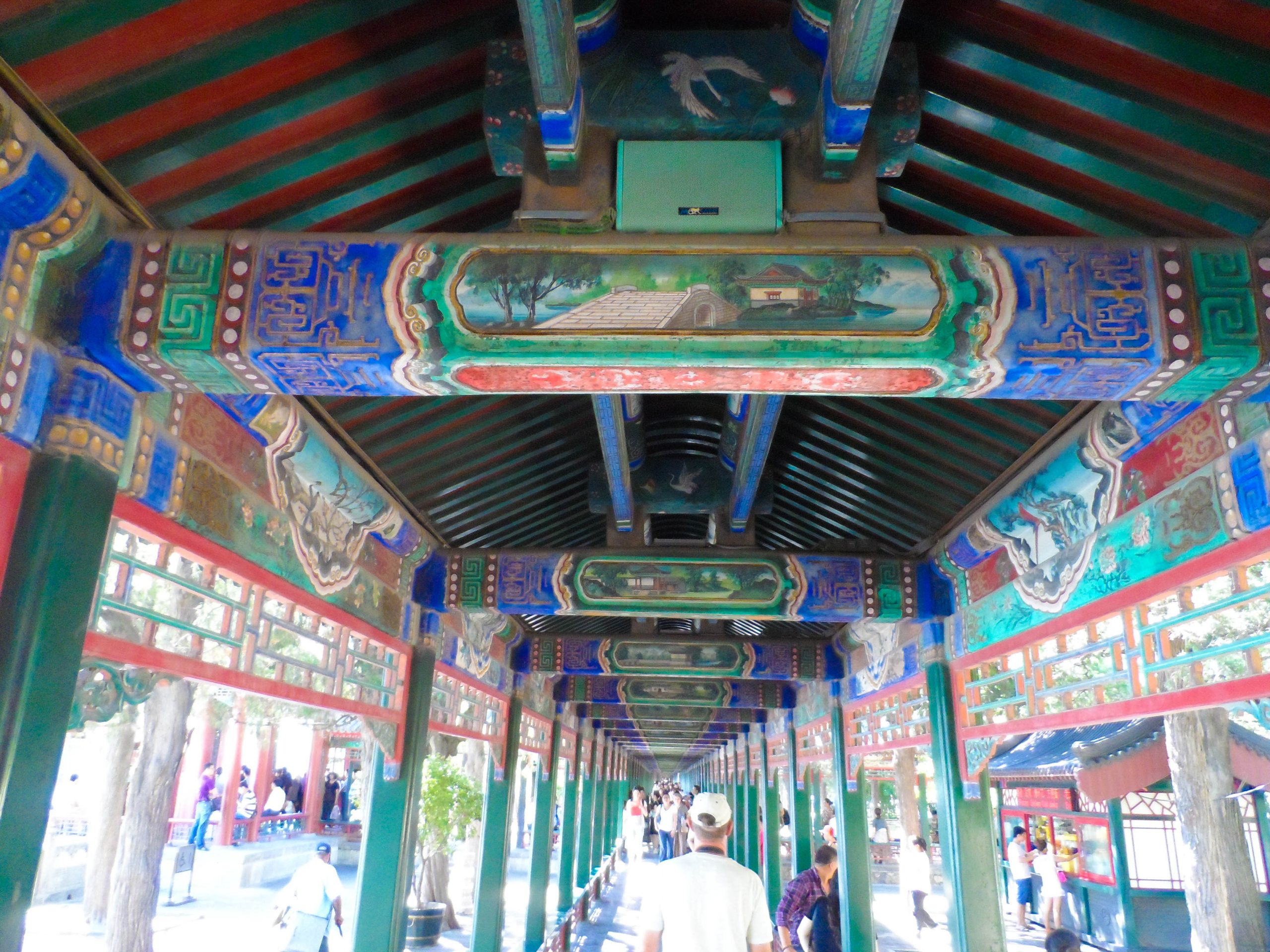 Summer Palace riverside walkway