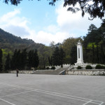 The Chinese monument in the park