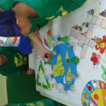 Making a mural