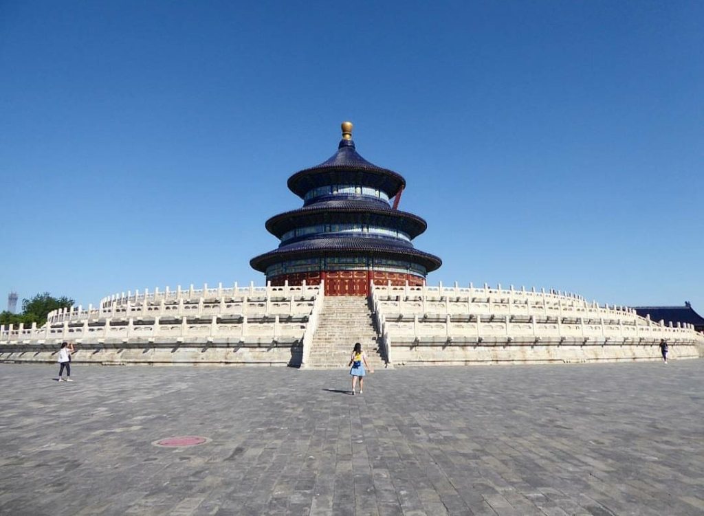 Oli in Beijing temple of heaven