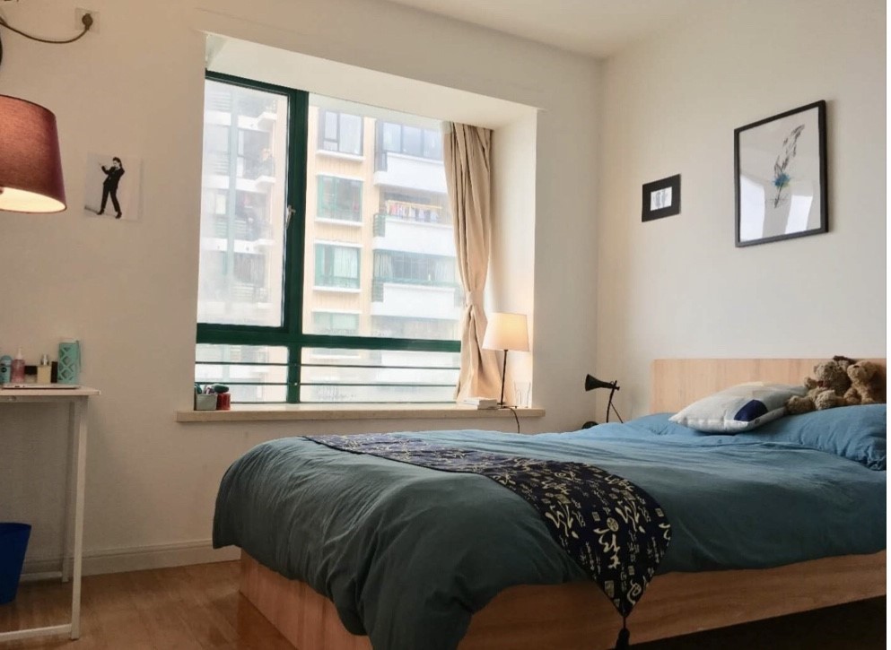 Apartment showing bedroom of EF Shanghai TEFL teacher