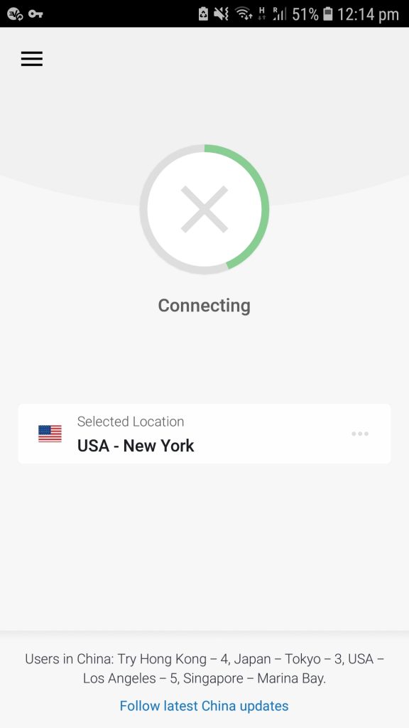 Express VPN connecting slowly 